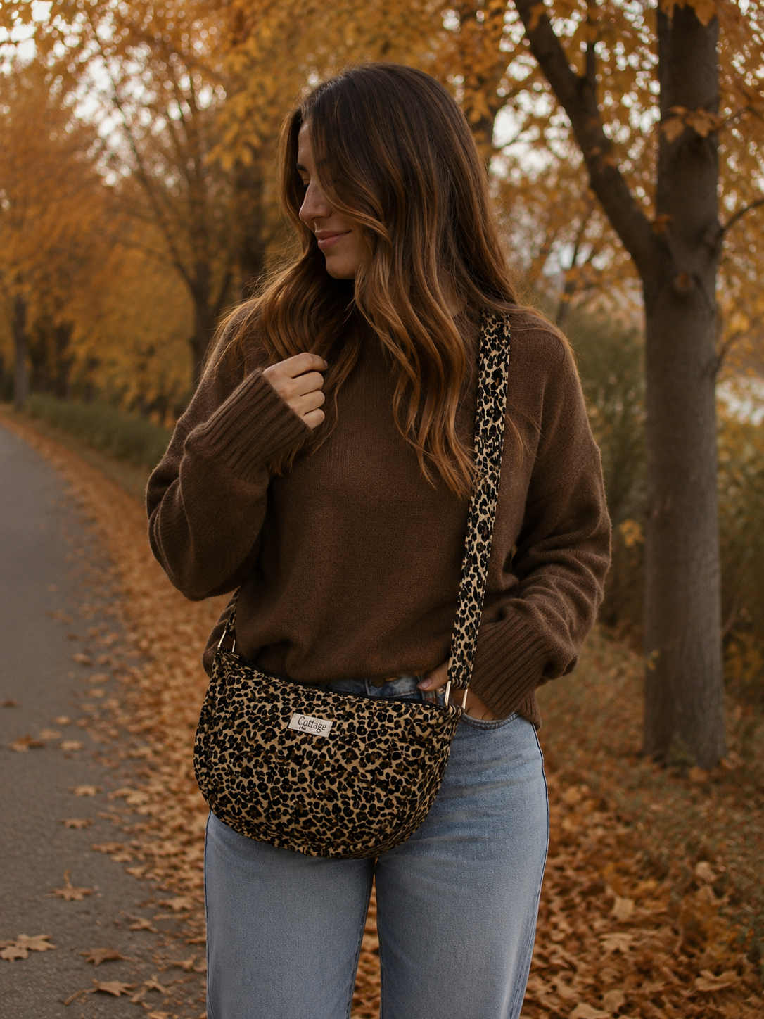 Sac Lune Léopard