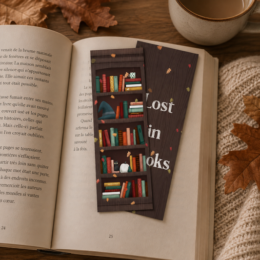 Marque-page LOST IN BOOKS